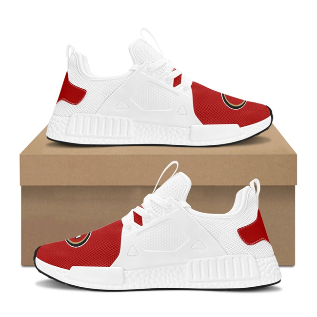 Men's San Francisco 49ers Lightweight Athletic Sneakers/Shoes 002